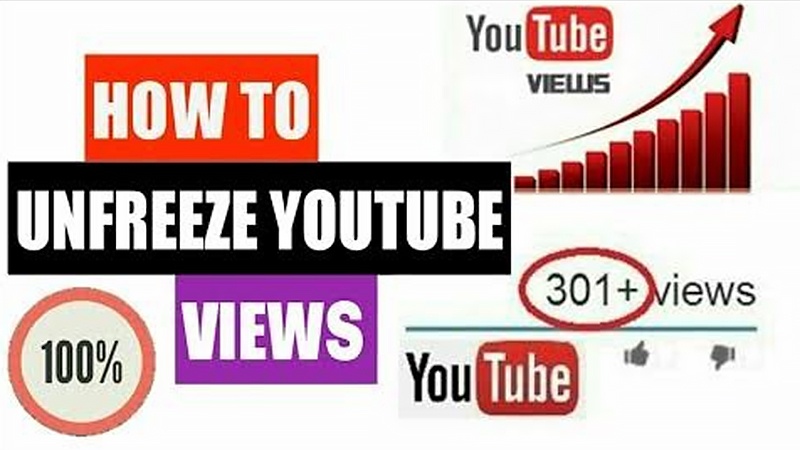 How to unfreeze Youtube views - Vip YT