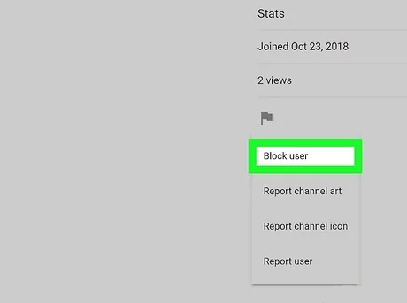 Block user on Youtube - Vip YT