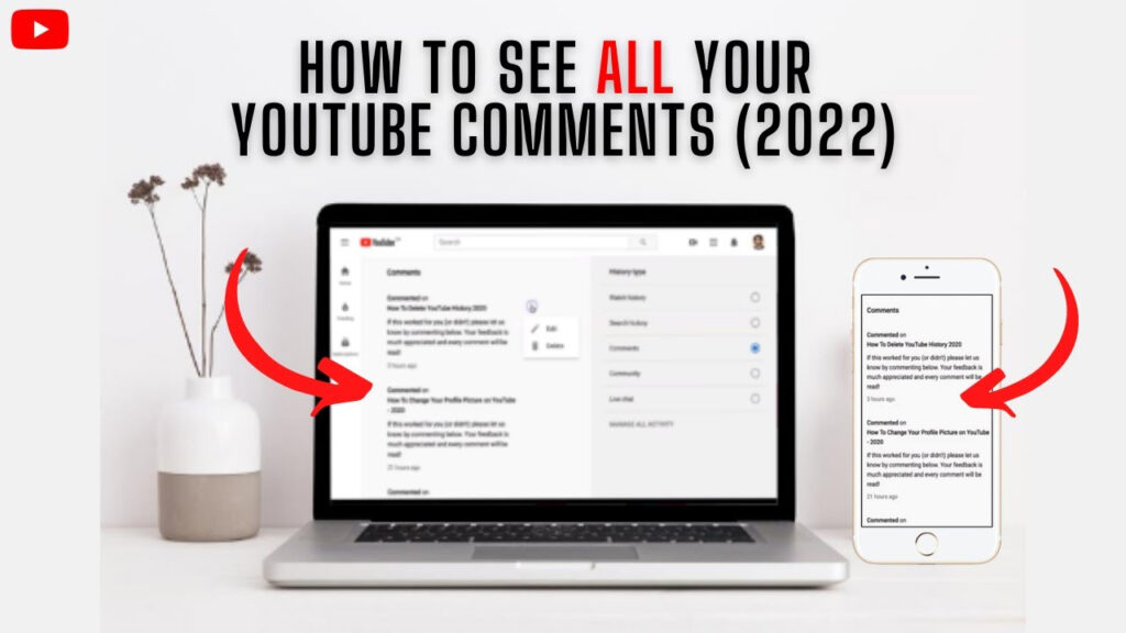 How to see your comments on Youtube - Vip YT