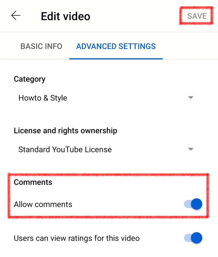 Allow comments Youtube - Vip YT