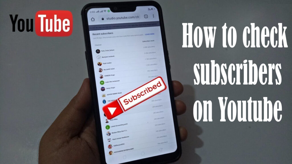 How to check subscribers on Youtube - Vip YT