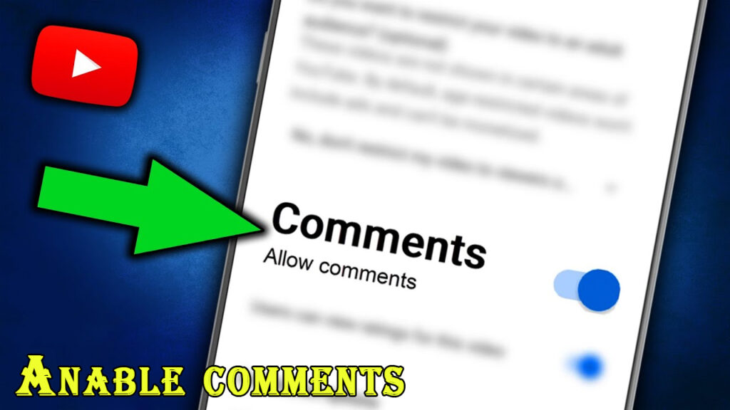 How to enable comments on Youtube - Vip YT